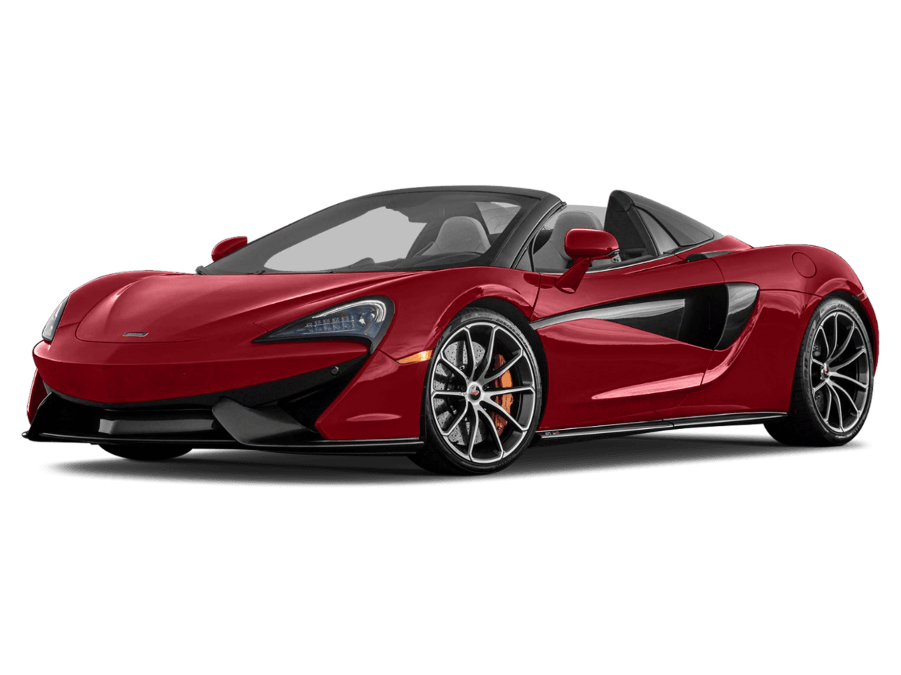 2018 McLaren 570S  - Front 3/4, facing to the left