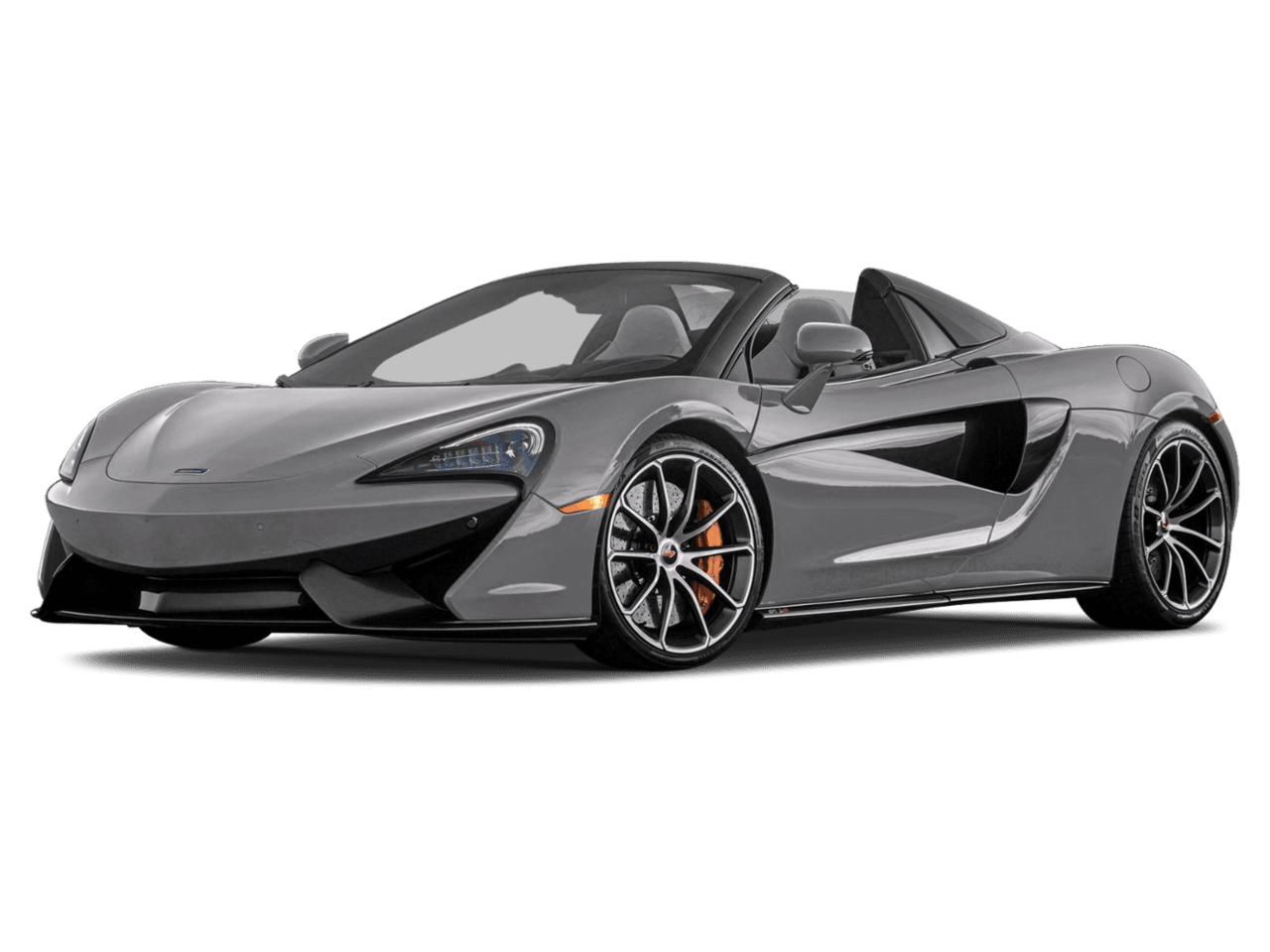 2018 McLaren 570S  - Front 3/4, facing to the left