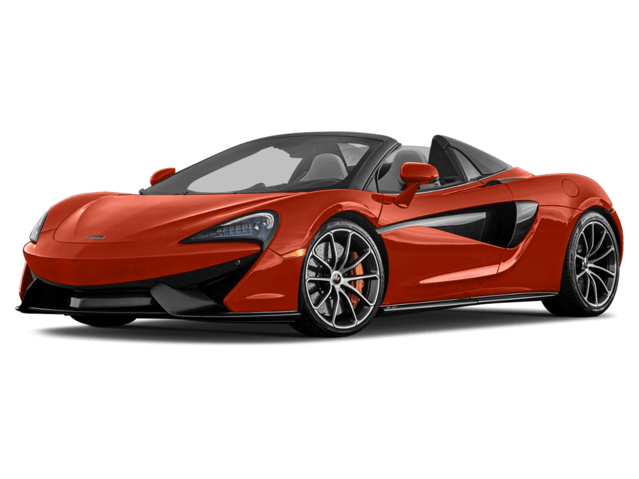 2018 McLaren 570S  - Front 3/4, facing to the left