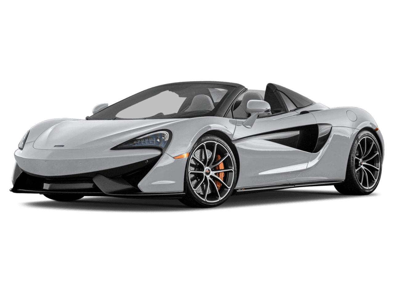 2018 McLaren 570S  - Front 3/4, facing to the left