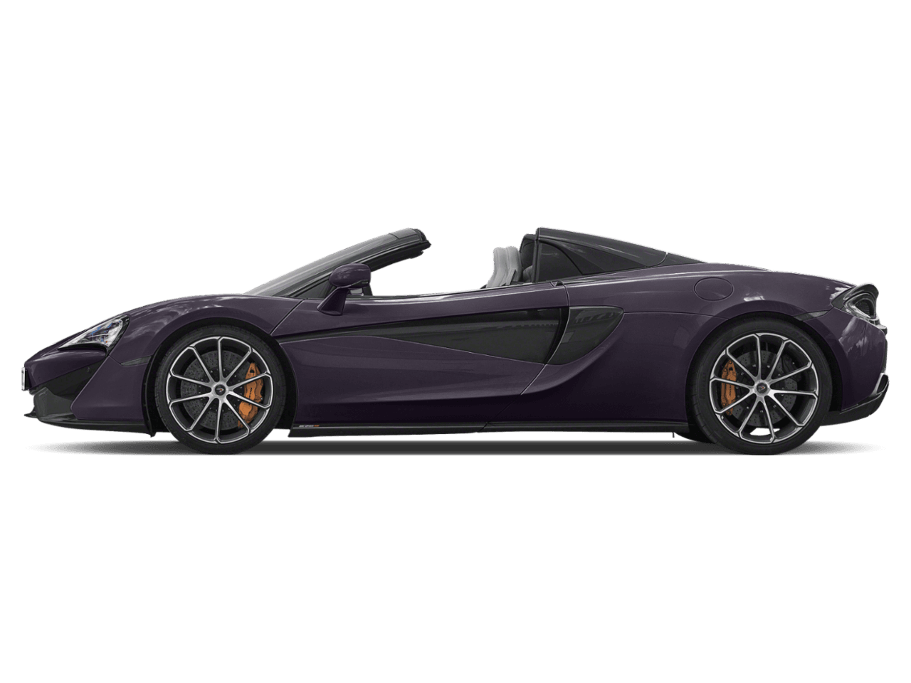 2018 McLaren 570S  - Profile, facing to the left