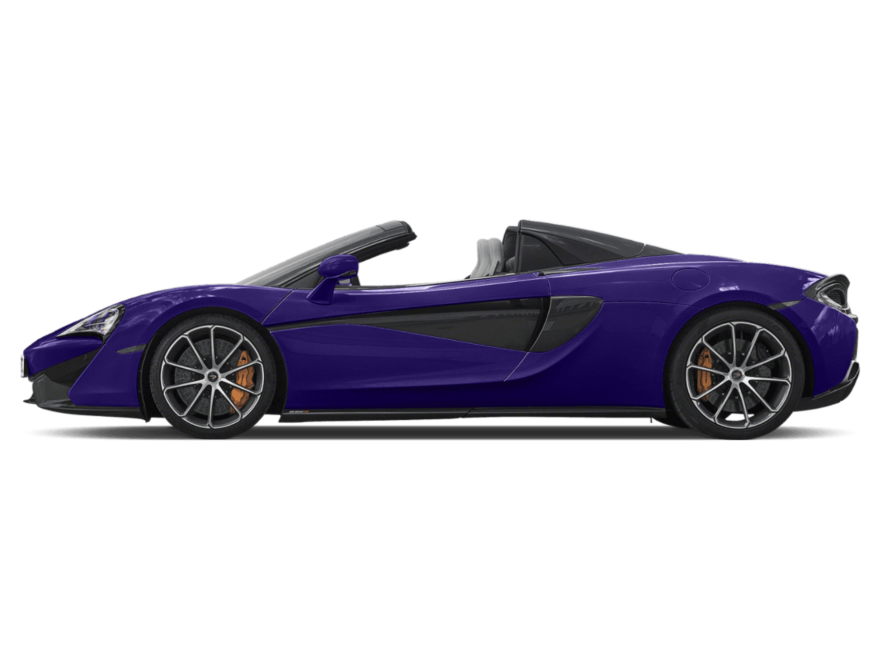 2018 McLaren 570S  - Profile, facing to the left