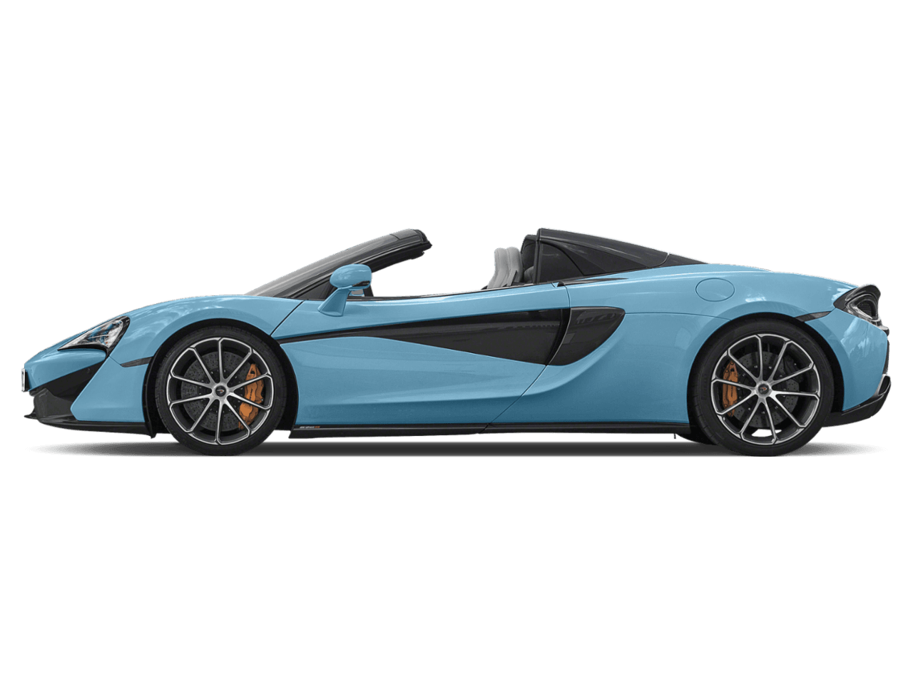 2018 McLaren 570S  - Profile, facing to the left