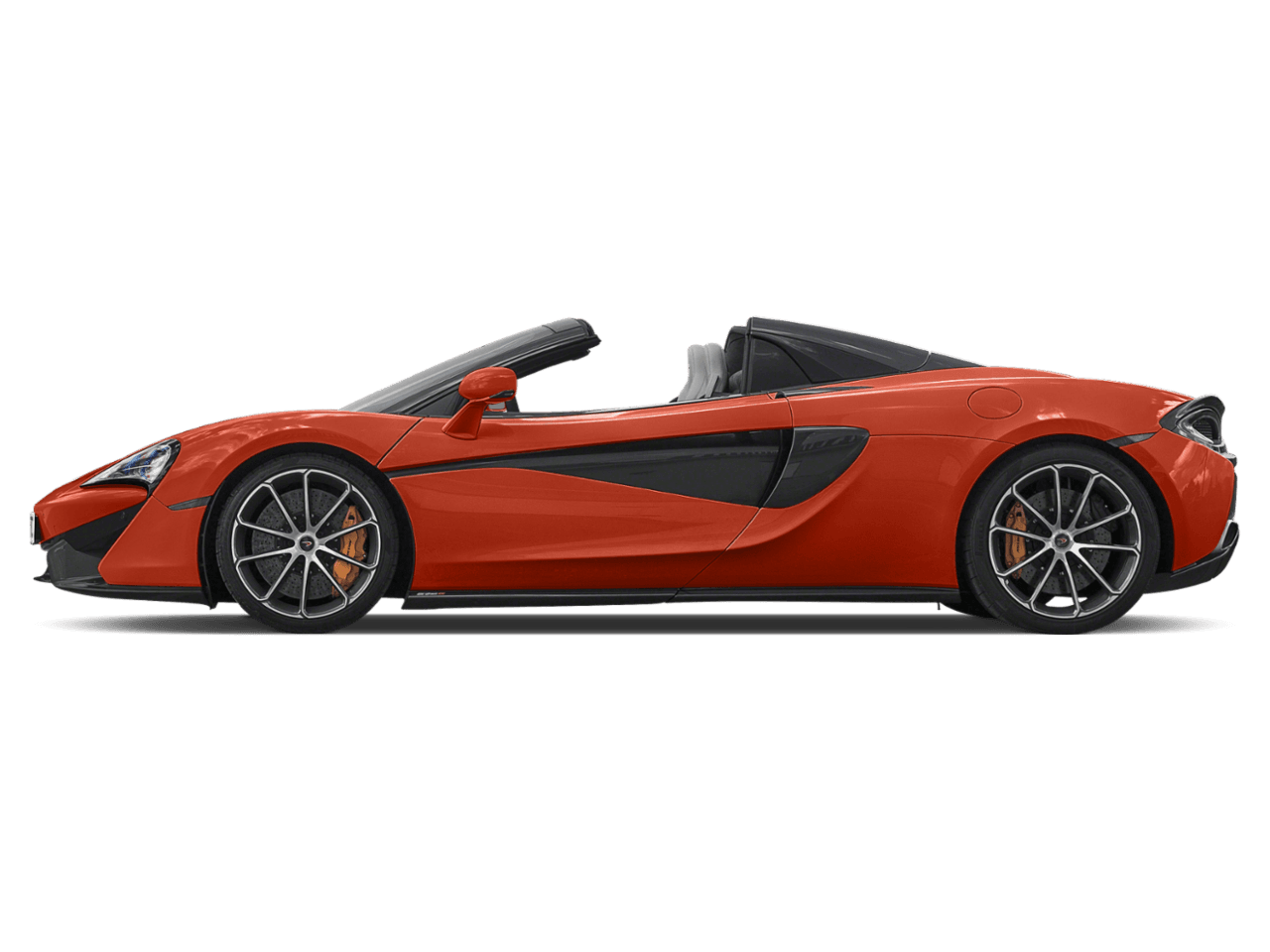 2018 McLaren 570S  - Profile, facing to the left