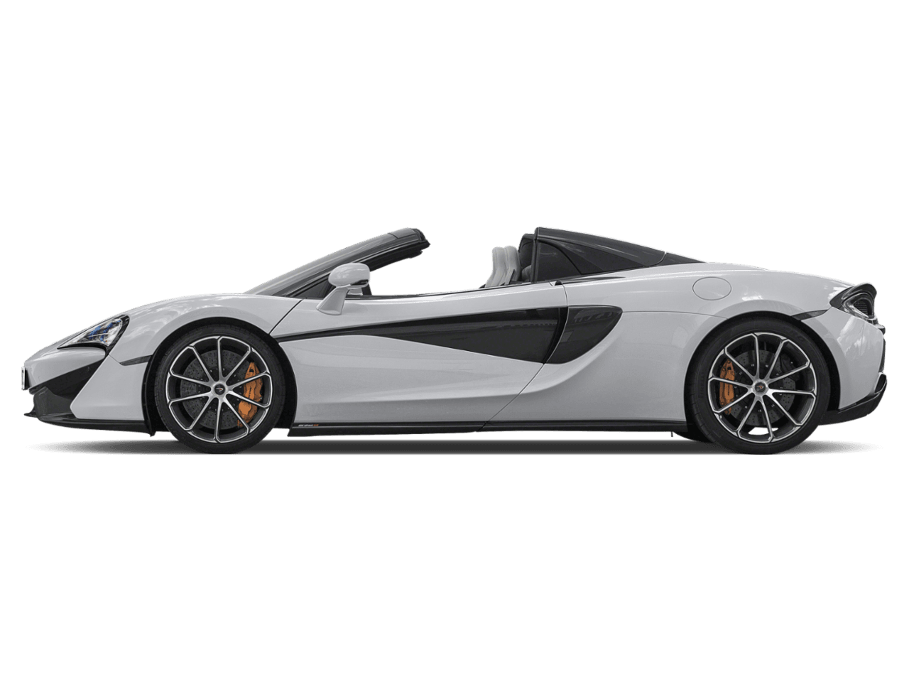 2018 McLaren 570S  - Profile, facing to the left