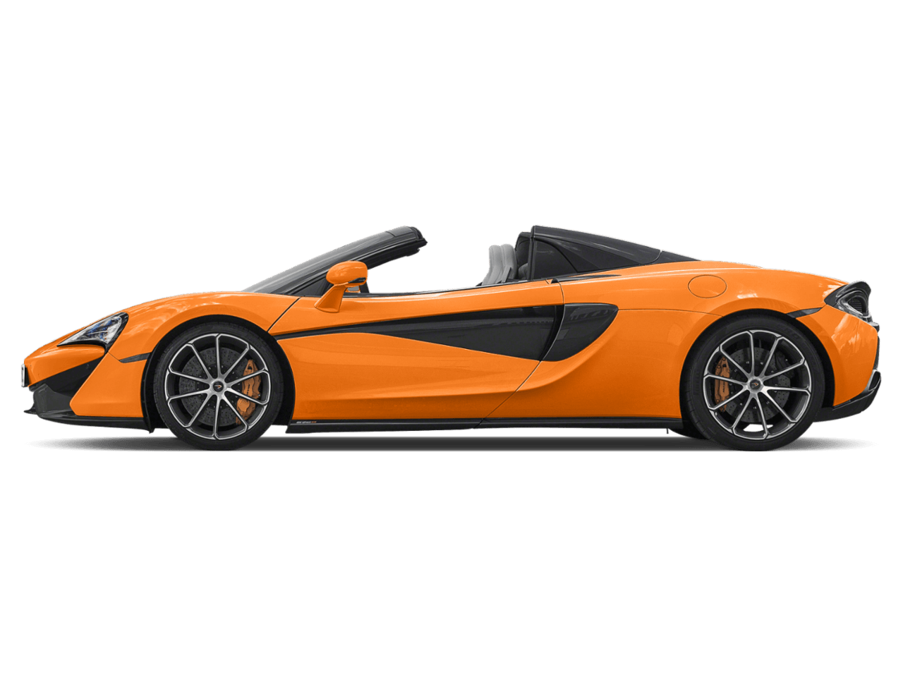 2018 McLaren 570S  - Profile, facing to the left