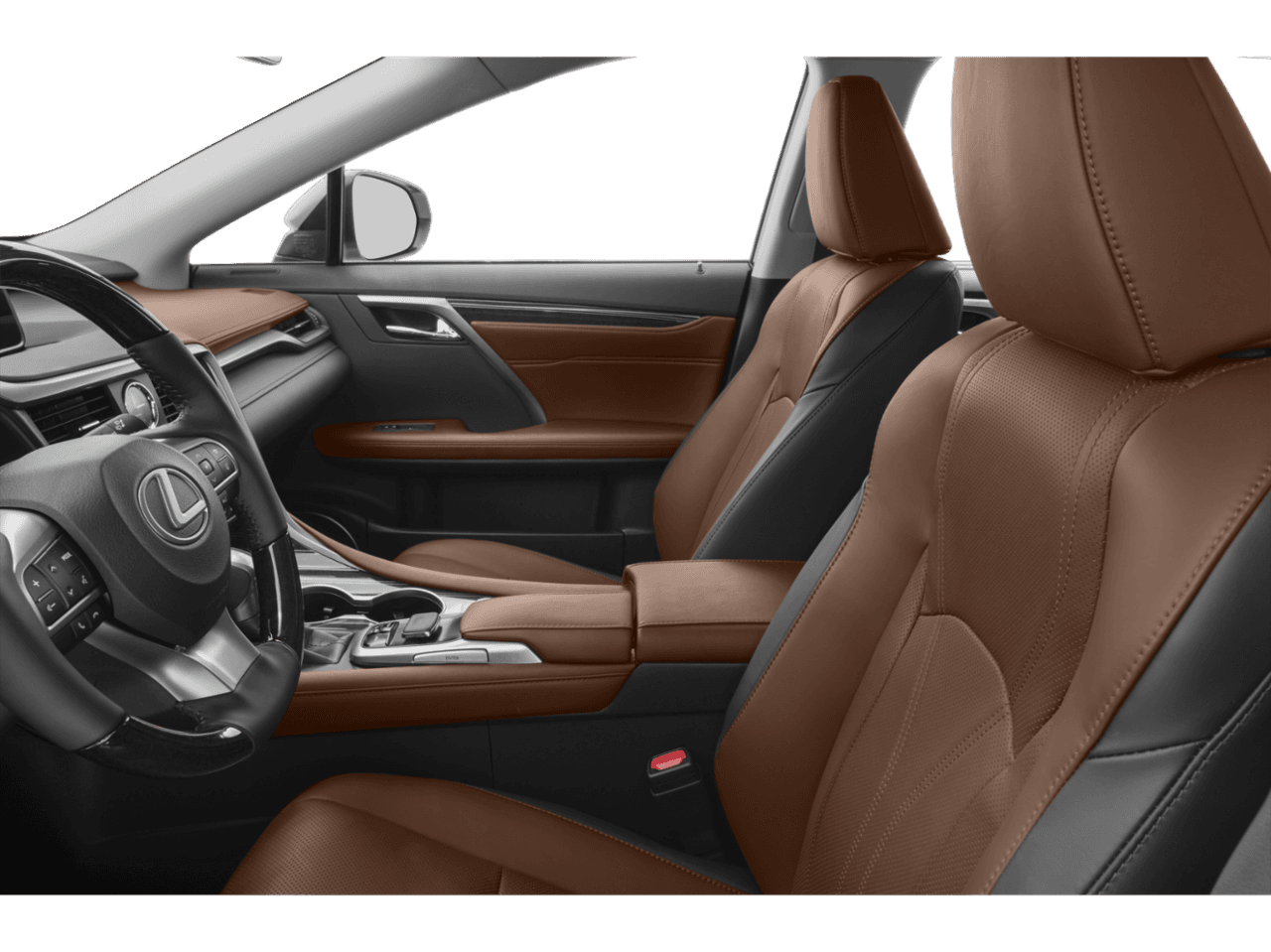 2018 Lexus RX RX 450hL Luxury - Interior Driver's Side with Door Open, Front Seat Feature