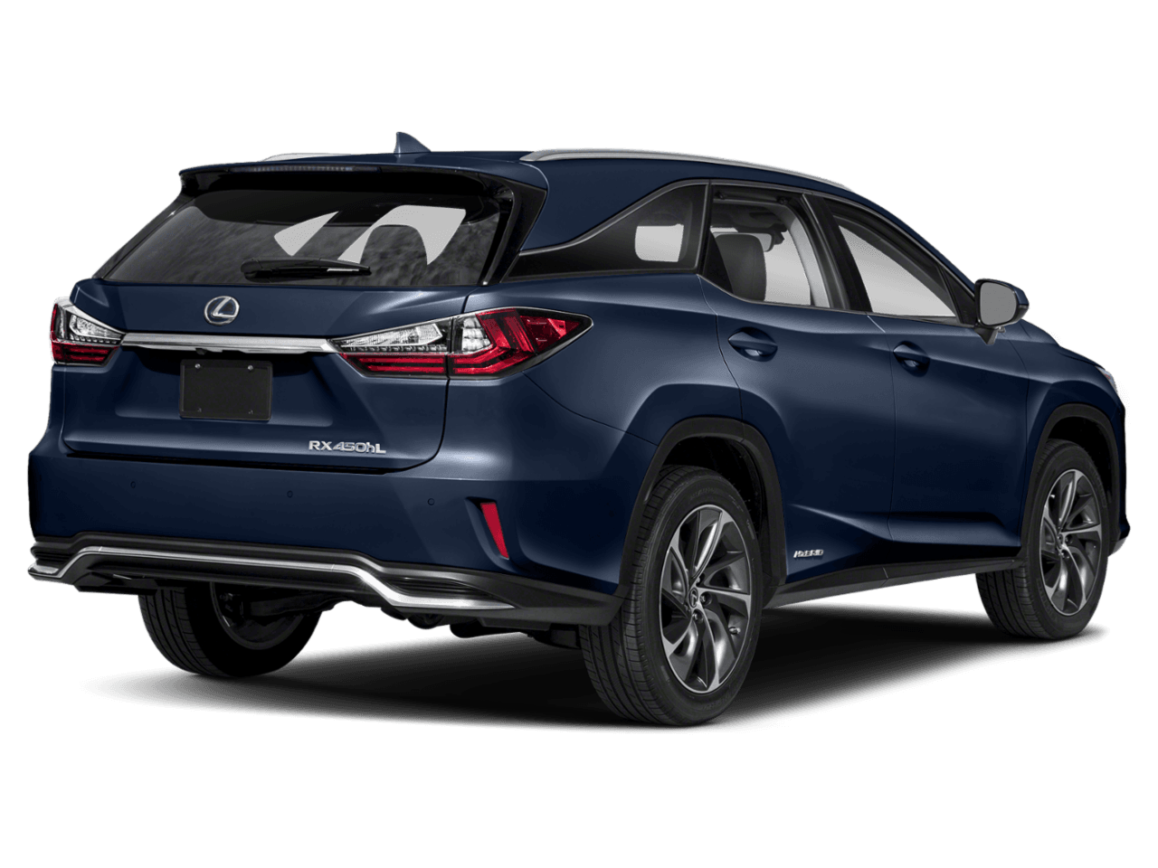 2018 Lexus RX RX 450hL Luxury - Rear 3/4, facing to the right