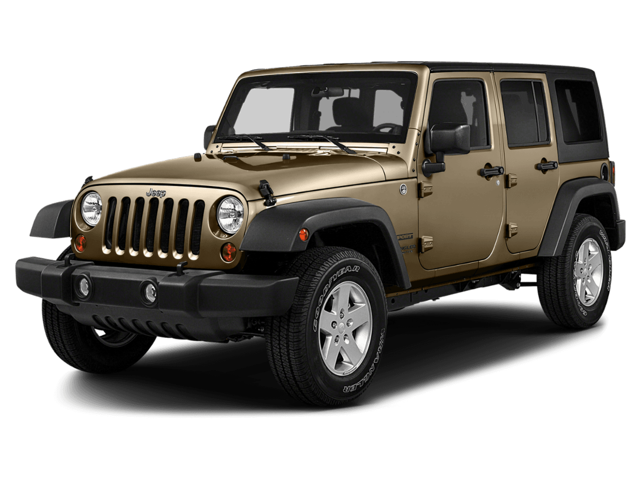 2018 Jeep Wrangler JK Unlimited Golden Eagle - Front 3/4, facing to the left