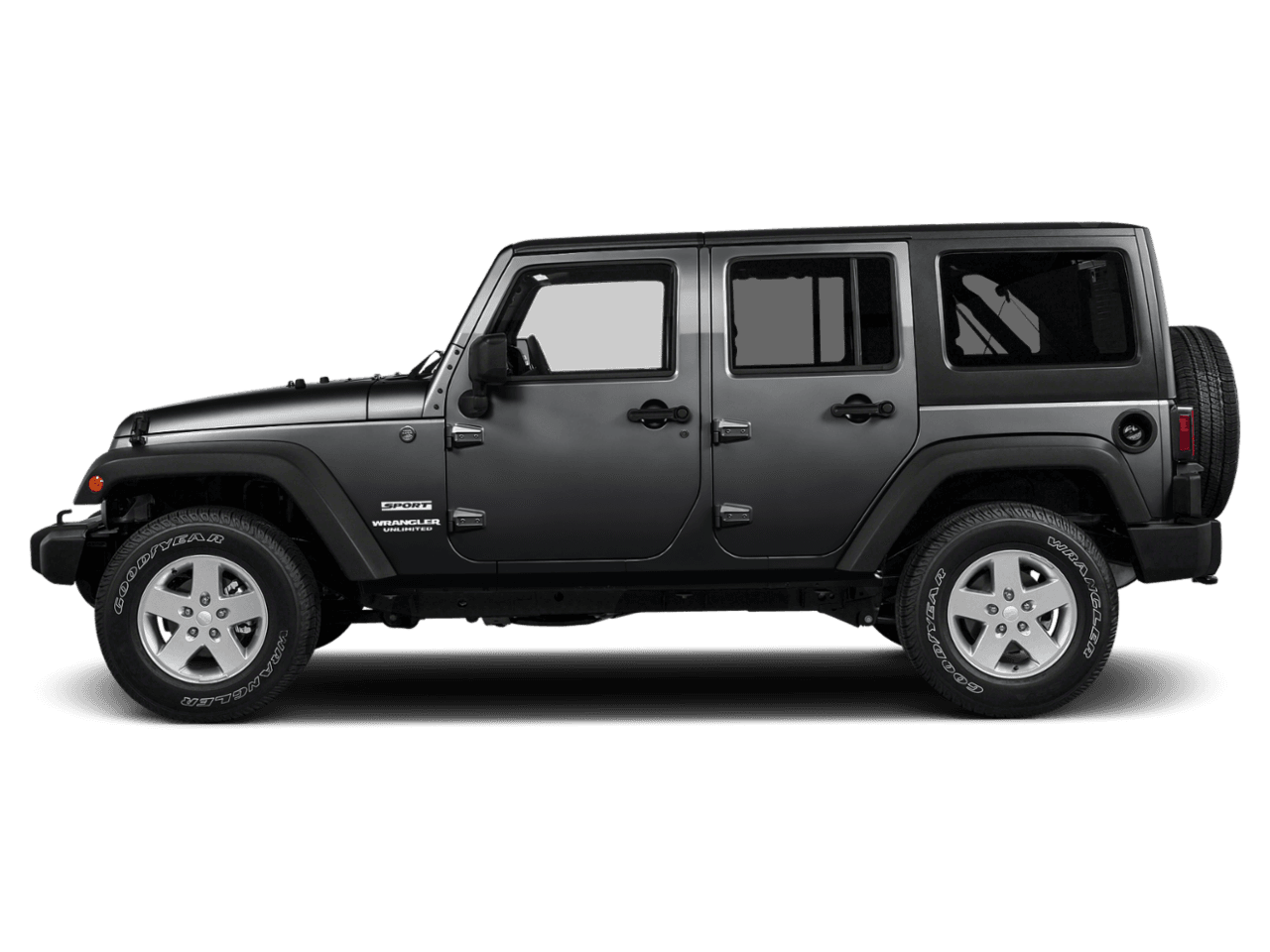 2018 Jeep Wrangler JK Unlimited Golden Eagle - Profile, facing to the left