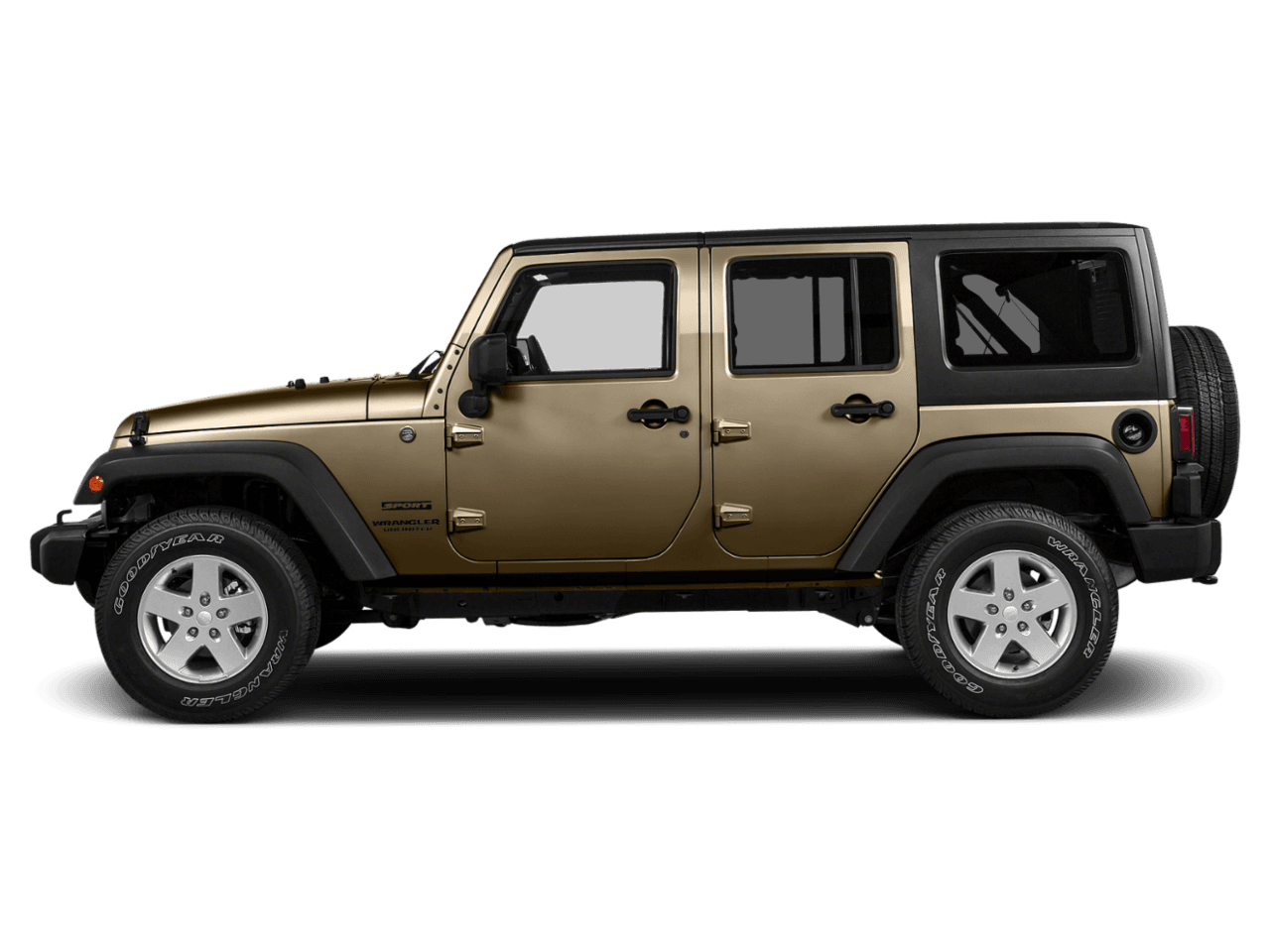 2018 Jeep Wrangler JK Unlimited Golden Eagle - Profile, facing to the left