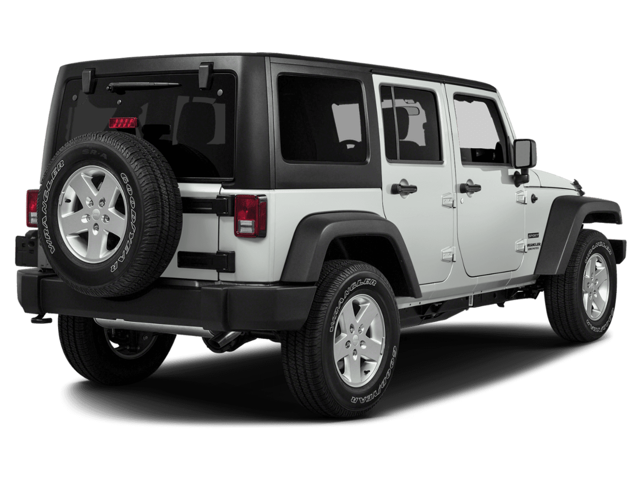 2018 Jeep Wrangler JK Unlimited Golden Eagle - Rear 3/4, facing to the right