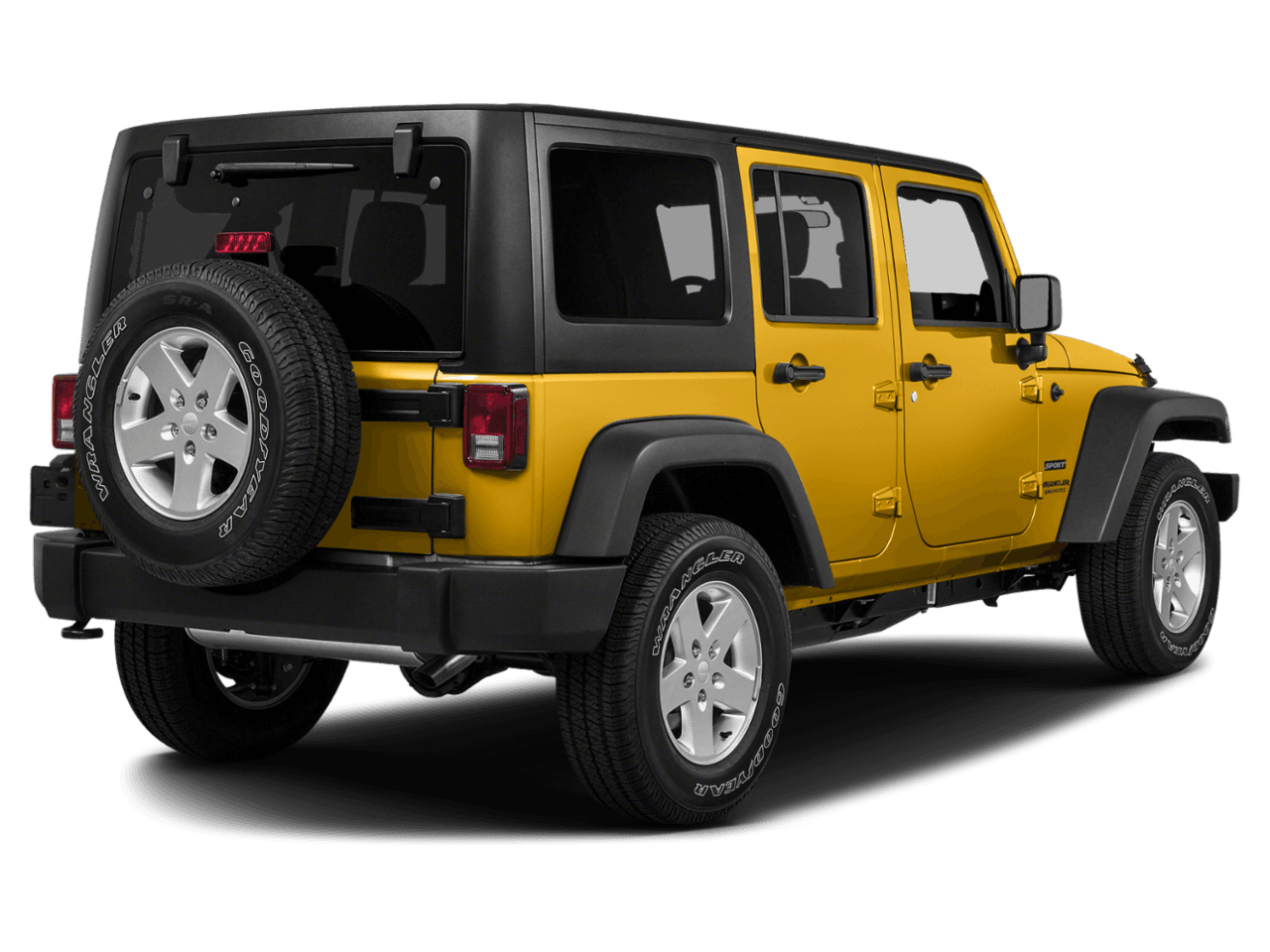 2018 Jeep Wrangler JK Unlimited Golden Eagle - Rear 3/4, facing to the right
