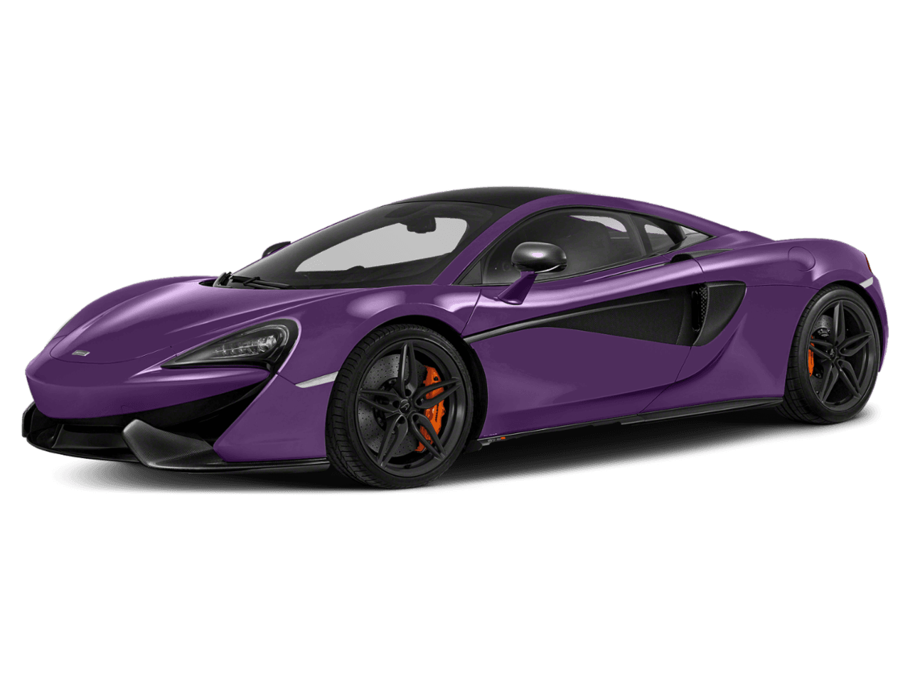 2018 McLaren 570S  - Front 3/4, facing to the left