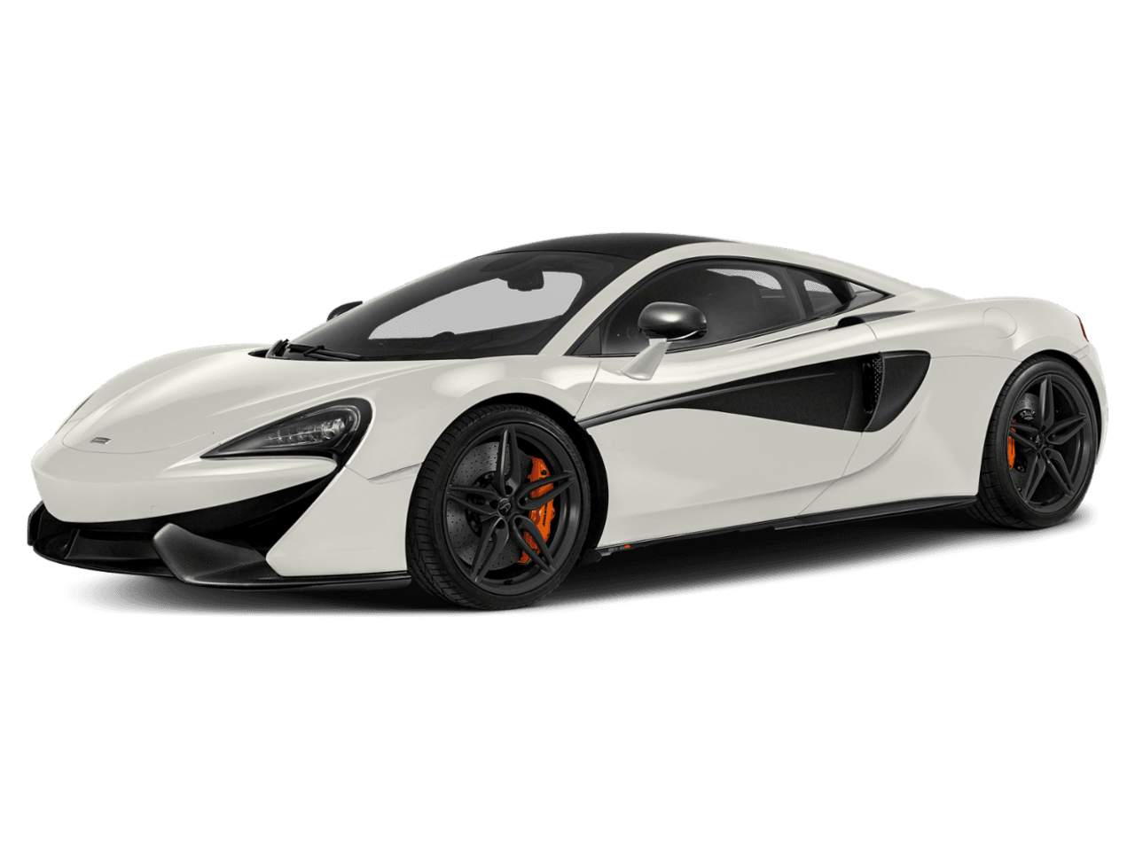 2018 McLaren 570S  - Front 3/4, facing to the left