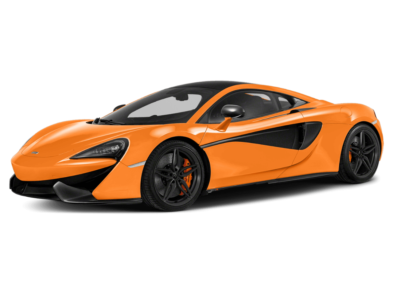 2018 McLaren 570S  - Front 3/4, facing to the left