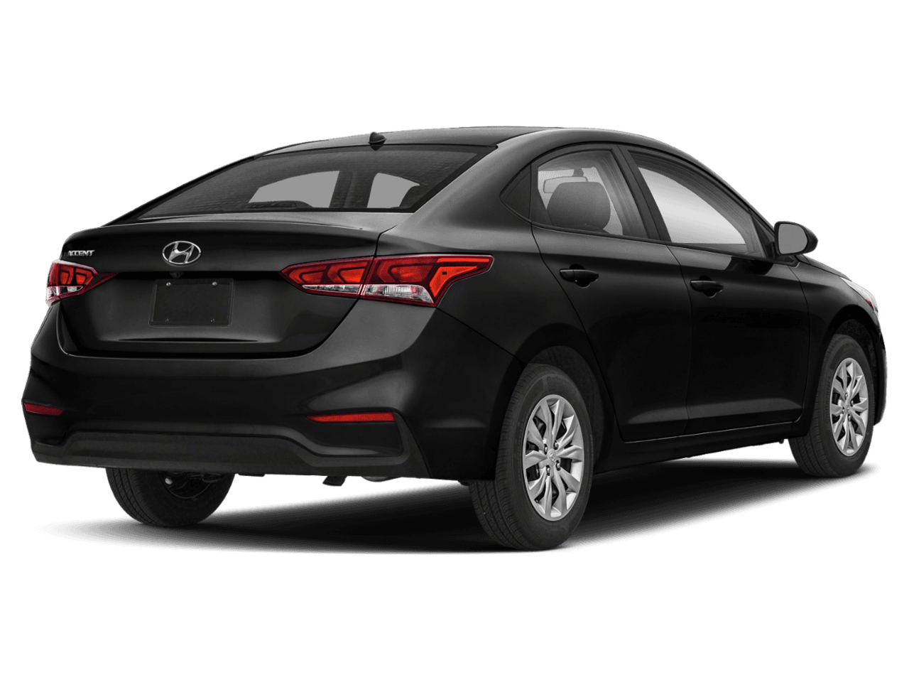 2018 Hyundai Accent SE - Rear 3/4, facing to the right