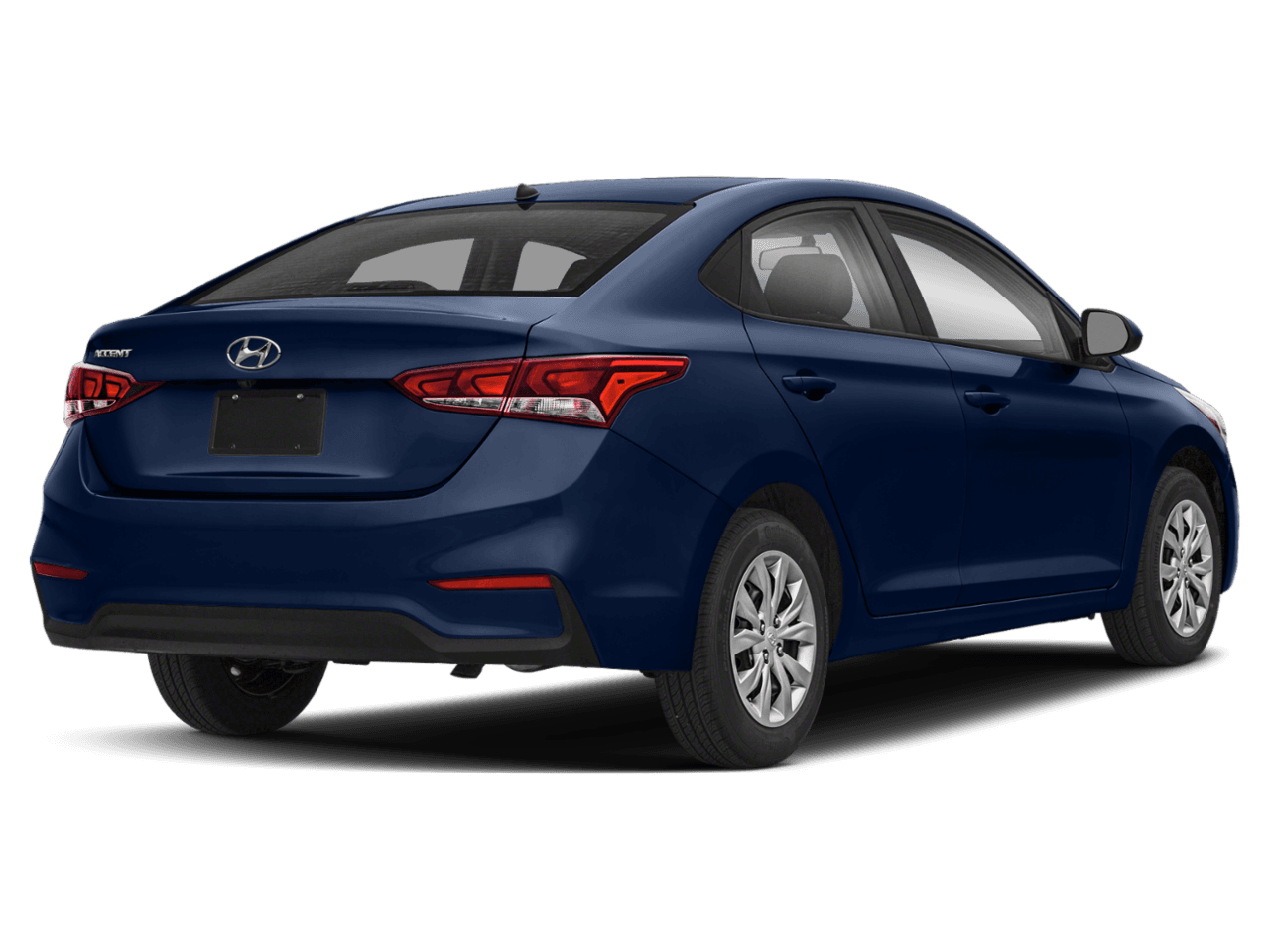 2018 Hyundai Accent SE - Rear 3/4, facing to the right