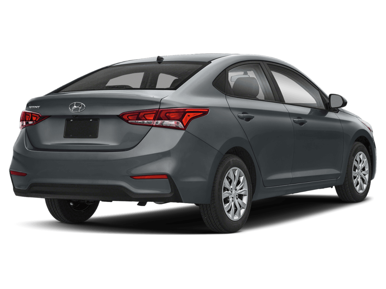 2018 Hyundai Accent SE - Rear 3/4, facing to the right