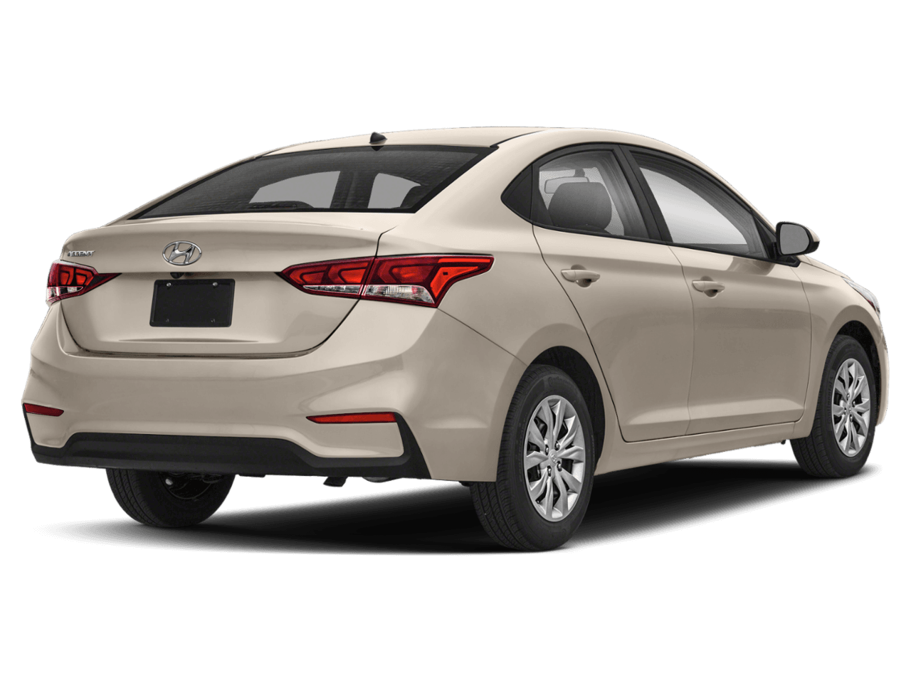 2018 Hyundai Accent SE - Rear 3/4, facing to the right