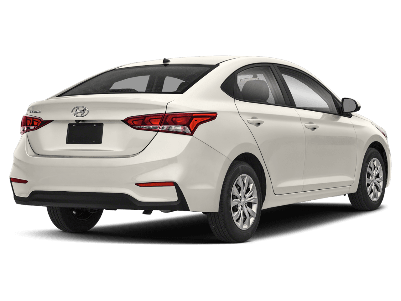2018 Hyundai Accent SE - Rear 3/4, facing to the right