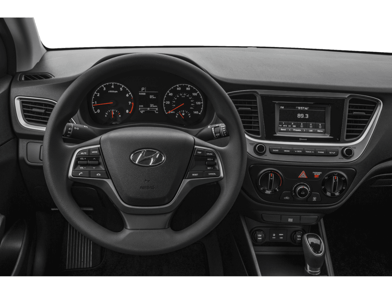 2018 Hyundai Accent SE - Interior Drivers Dash