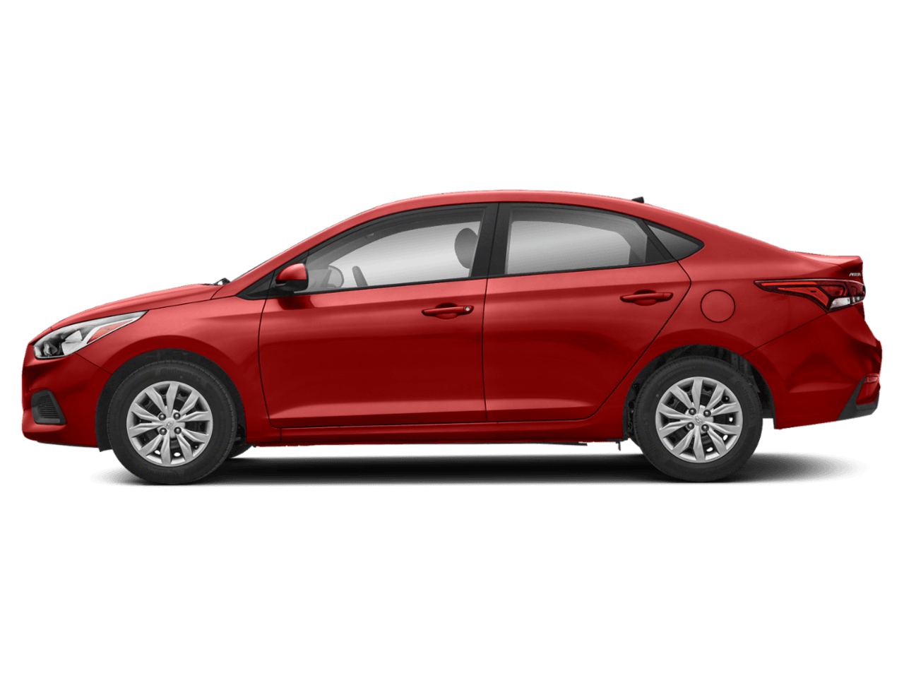 2018 Hyundai Accent SE - Profile, facing to the left