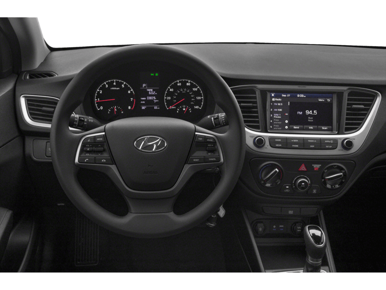2018 Hyundai Accent SEL - Interior Drivers Dash