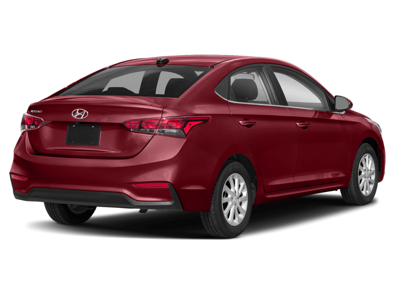 2018 Hyundai Accent SEL - Rear 3/4, facing to the right