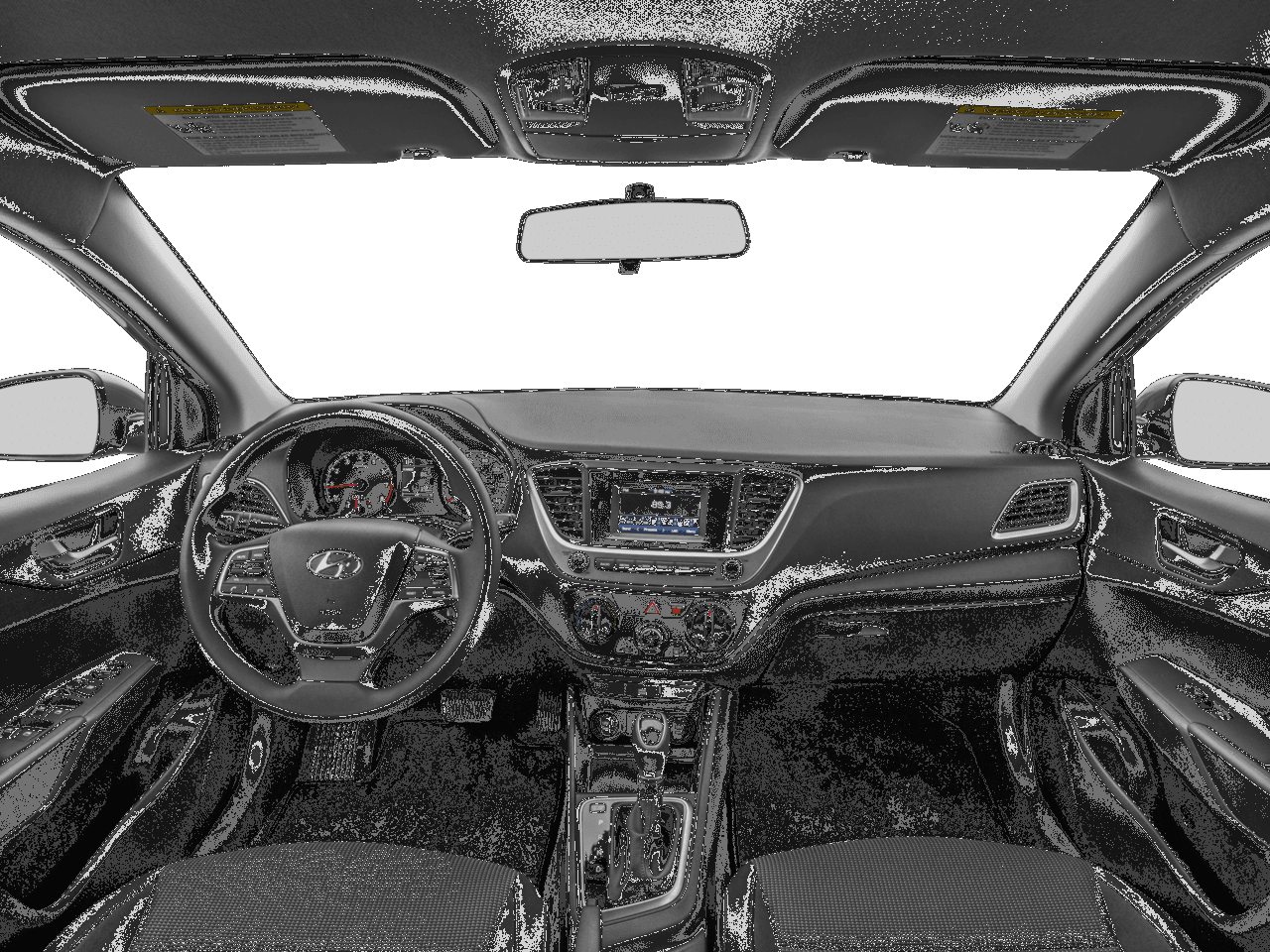 2018 Hyundai Accent Limited - Interior Full Dash Basic