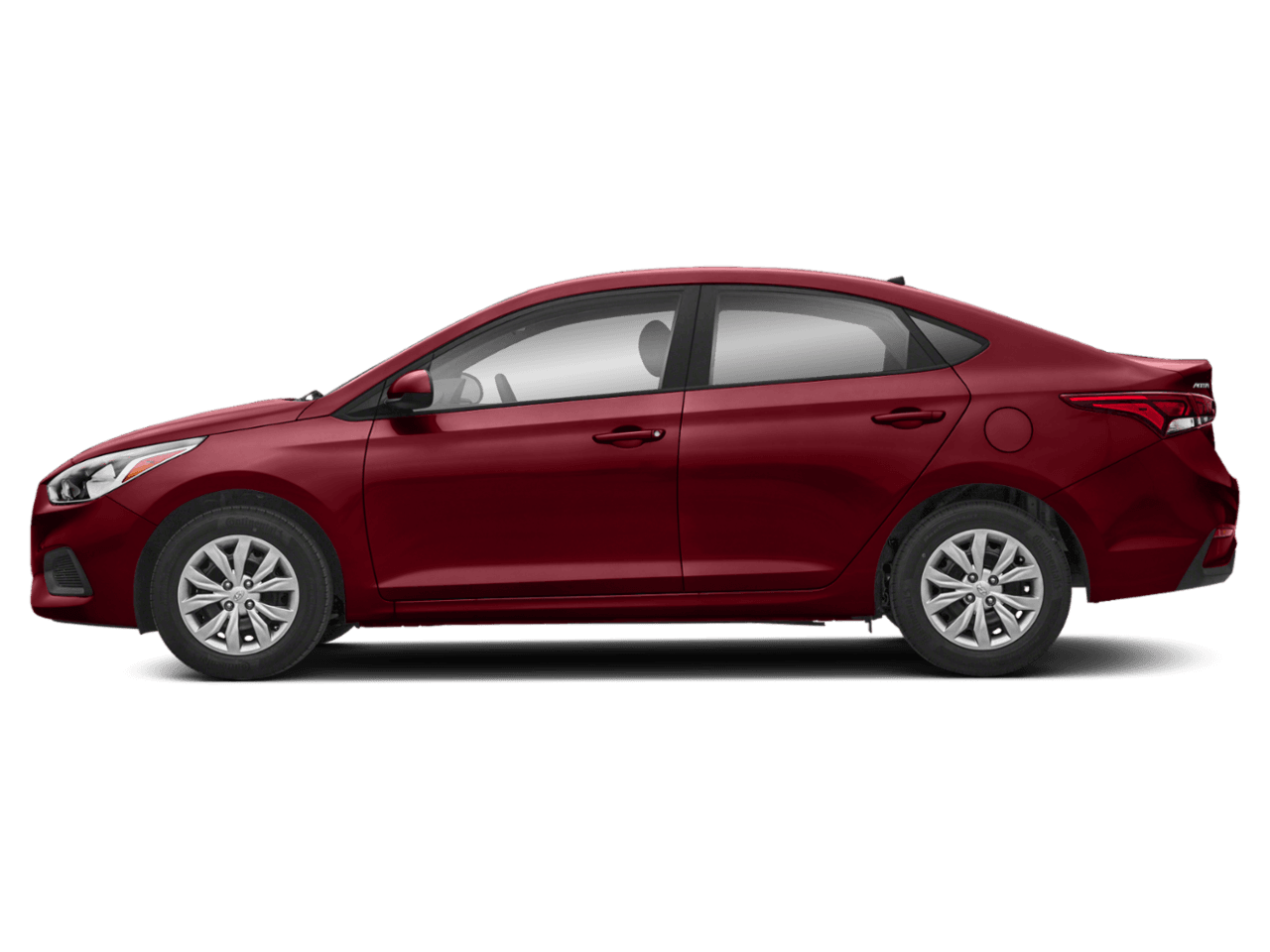 2018 Hyundai Accent Limited - Profile, facing to the left