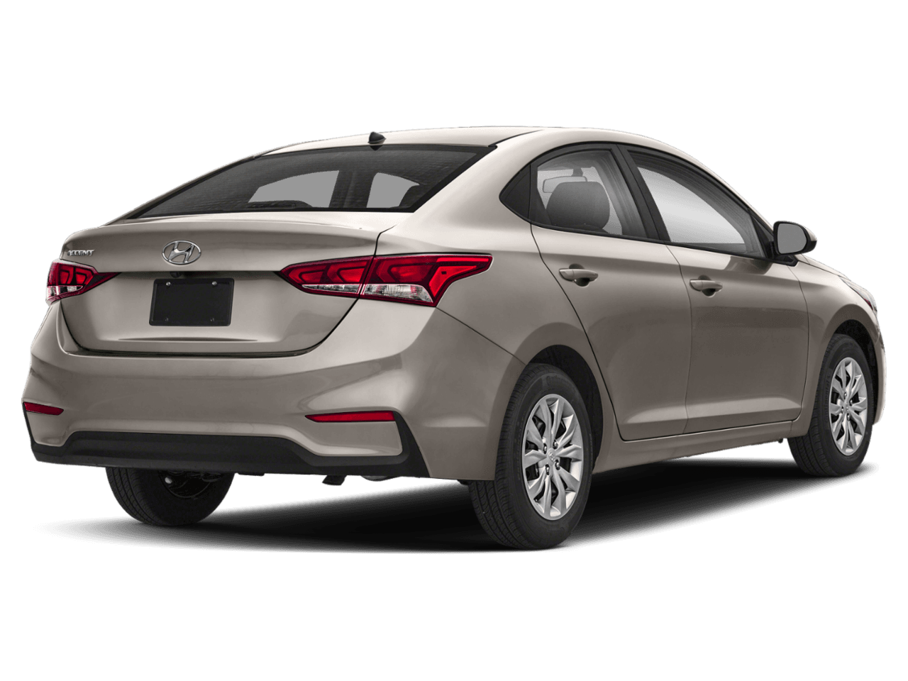 2018 Hyundai Accent Limited - Rear 3/4, facing to the right