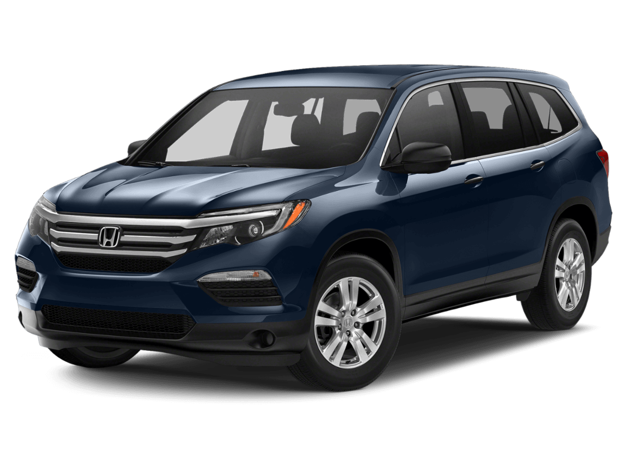 2018 Honda Pilot LX - Front 3/4, facing to the left