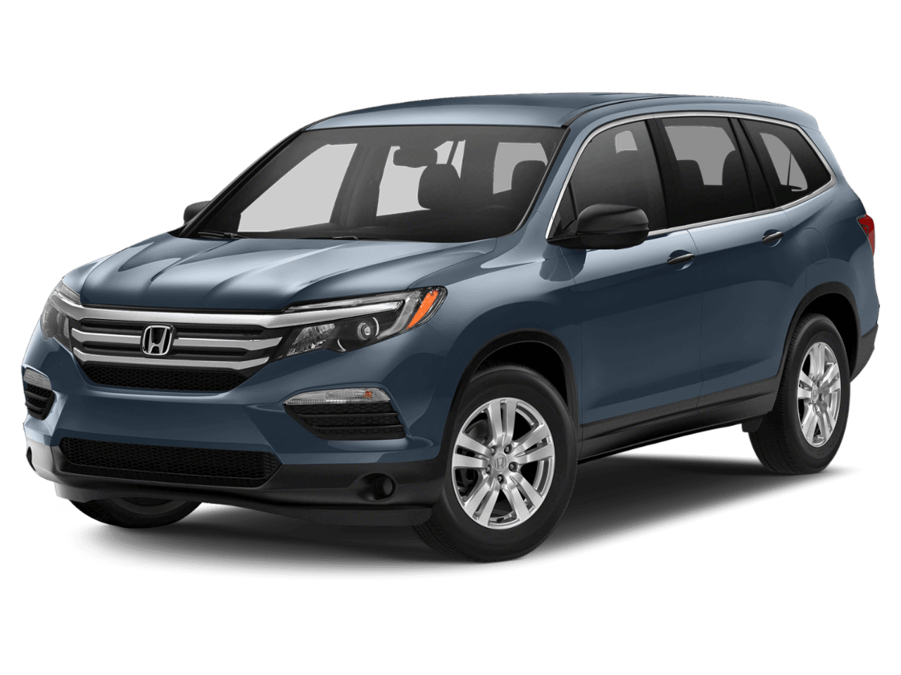 2018 Honda Pilot LX - Front 3/4, facing to the left