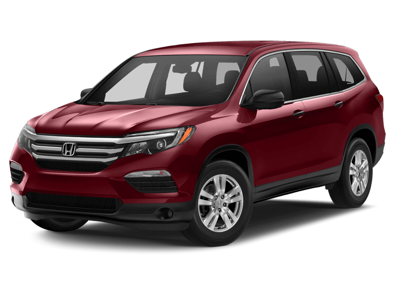2018 Honda Pilot LX - Front 3/4, facing to the left