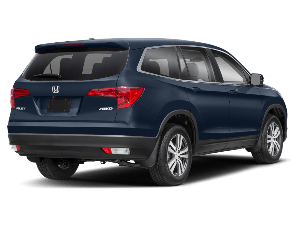 2018 Honda Pilot EX - Rear 3/4, facing to the right