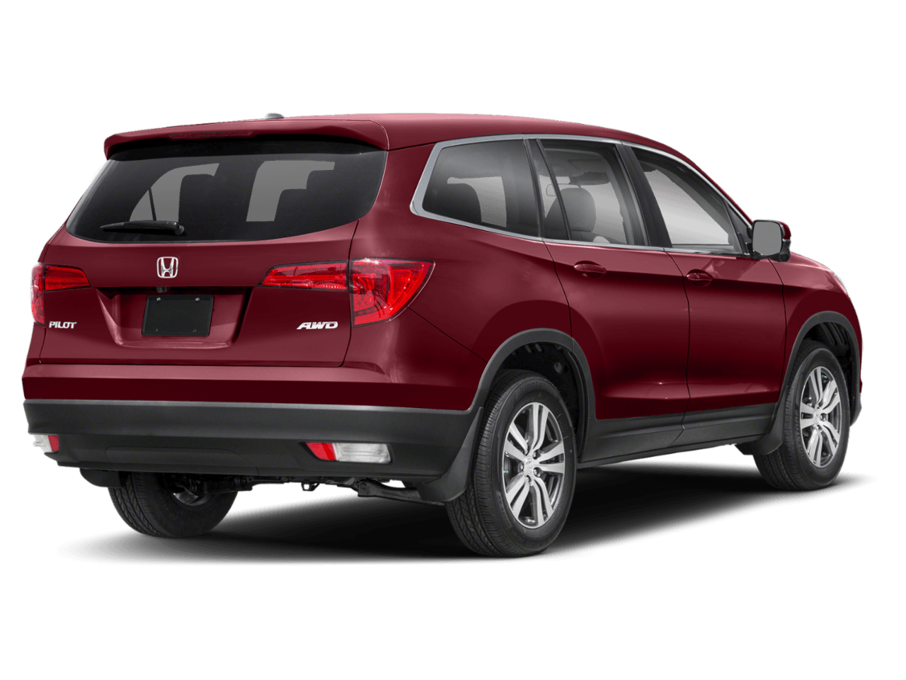 2018 Honda Pilot EX - Rear 3/4, facing to the right
