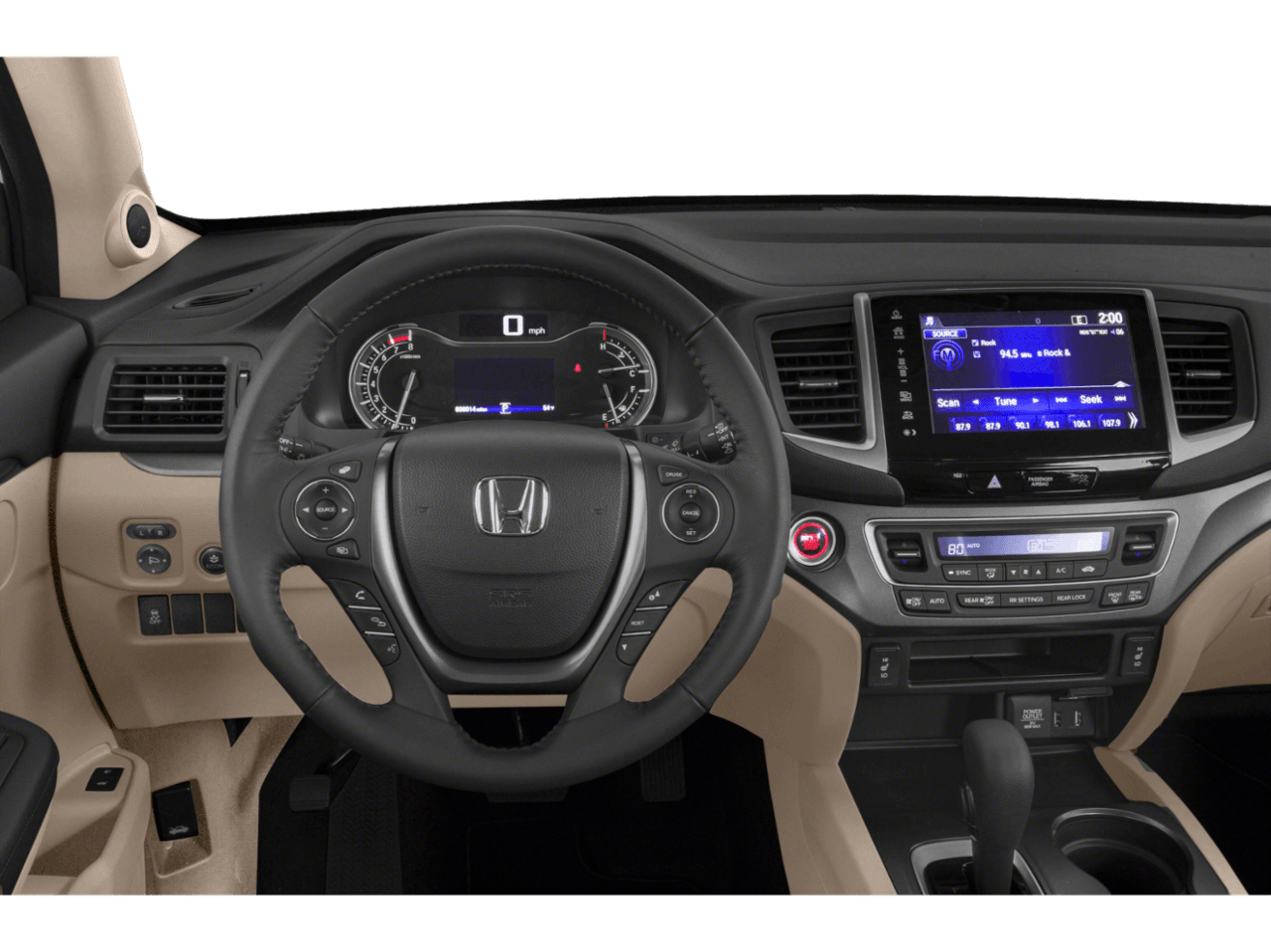 2018 Honda Pilot EX-L - Interior Drivers Dash