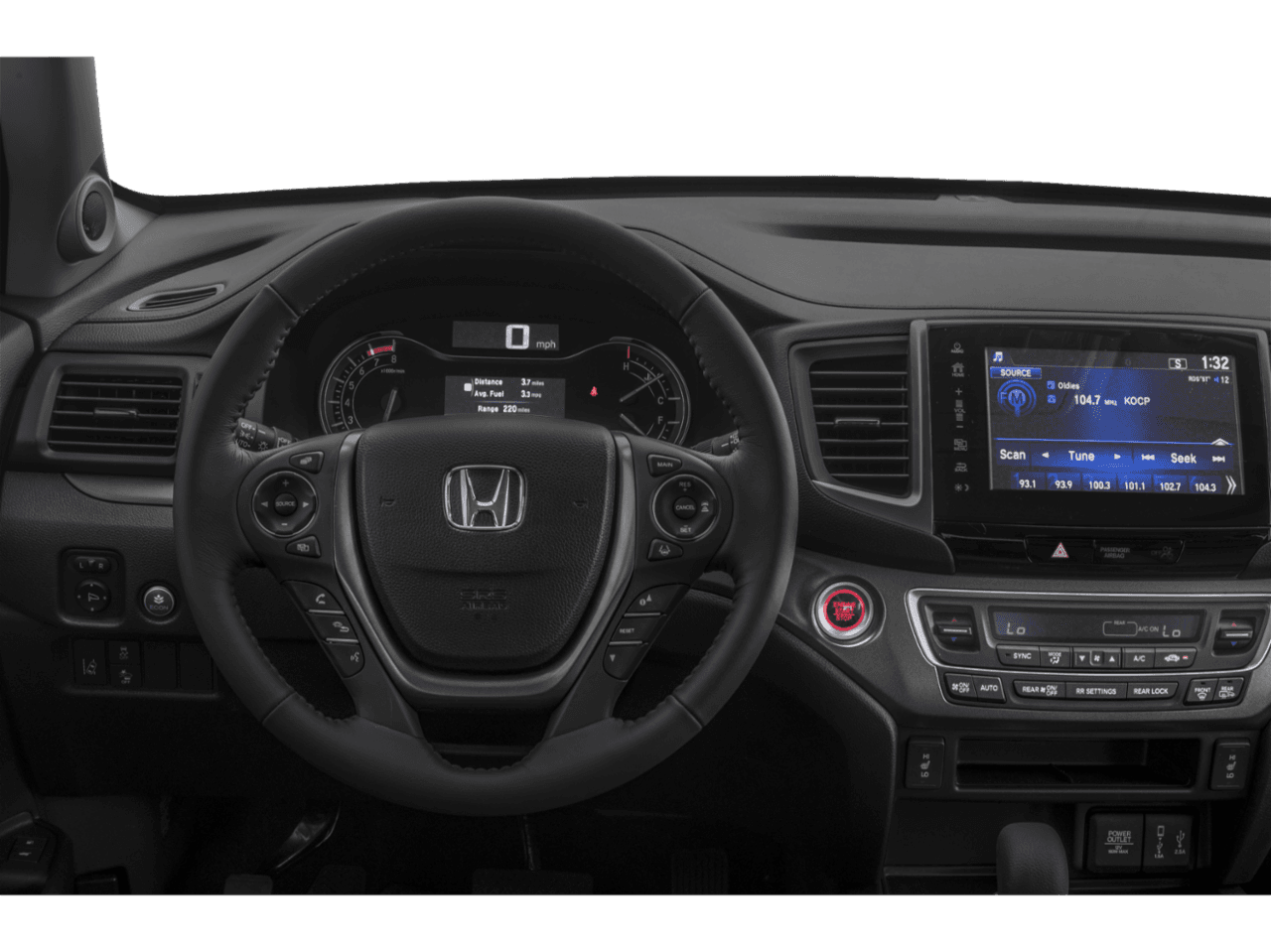 2018 Honda Pilot EX-L - Interior Drivers Dash
