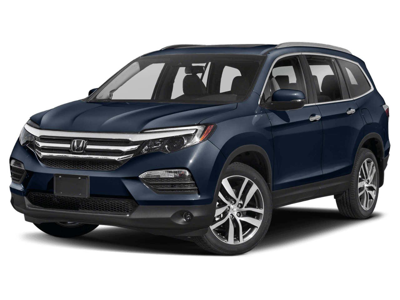 2018 Honda Pilot Touring - Front 3/4, facing to the left