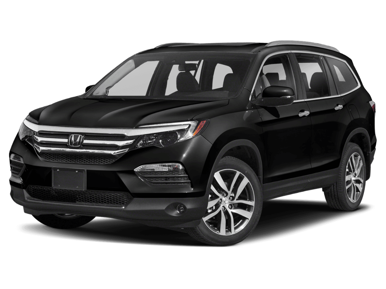 2018 Honda Pilot Touring - Front 3/4, facing to the left