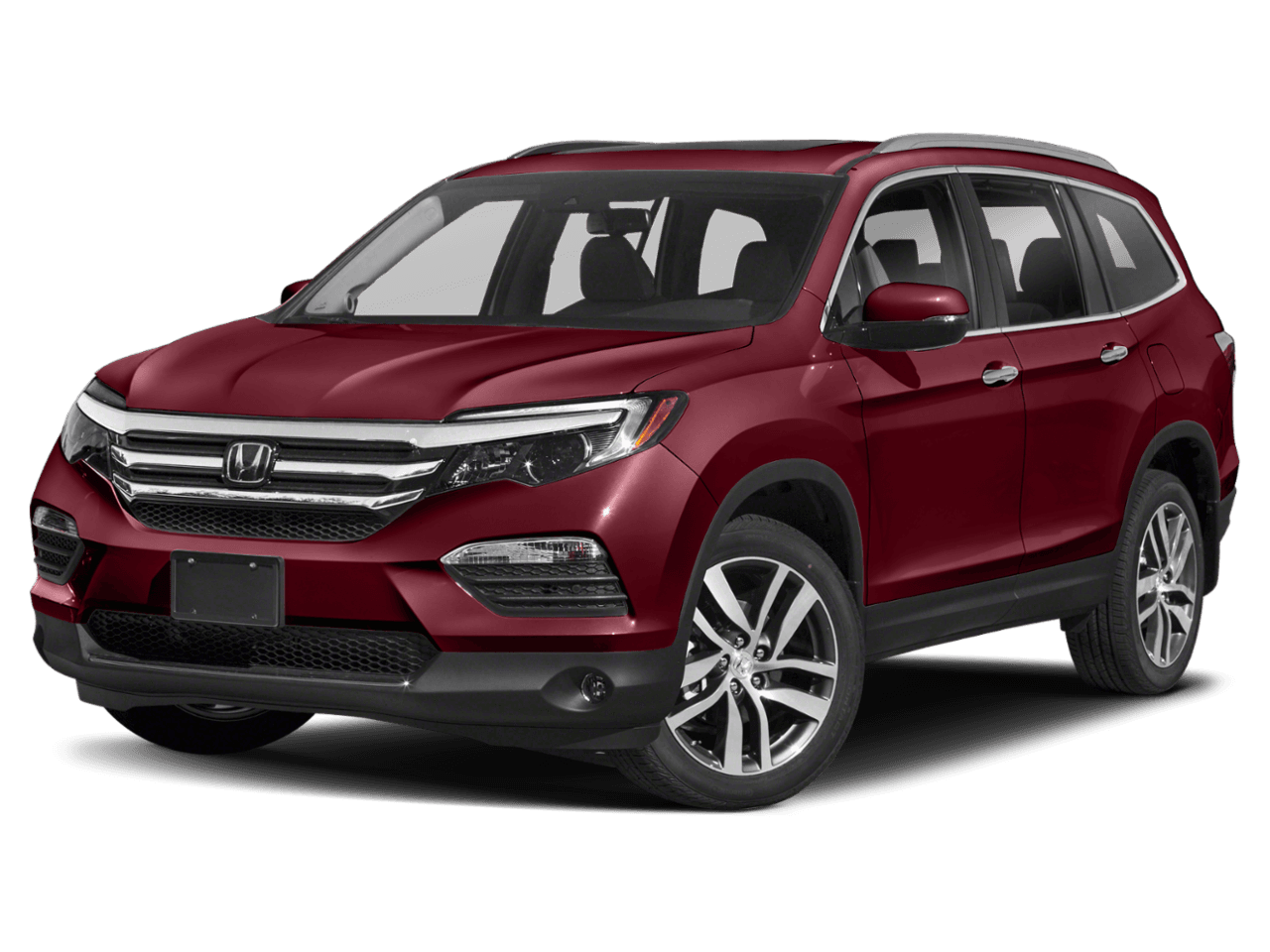 2018 Honda Pilot Touring - Front 3/4, facing to the left