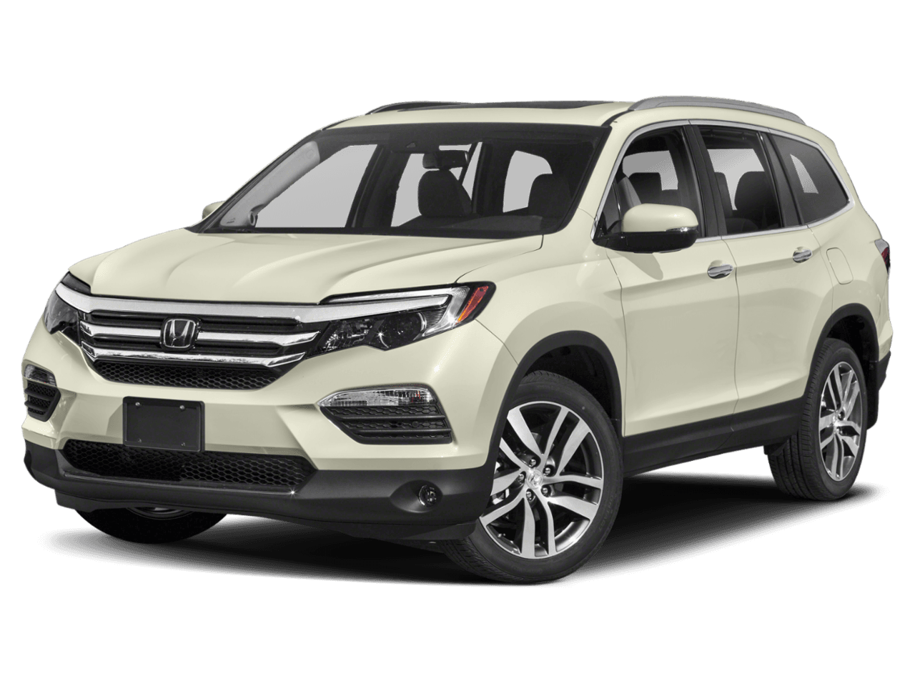 2018 Honda Pilot Touring - Front 3/4, facing to the left