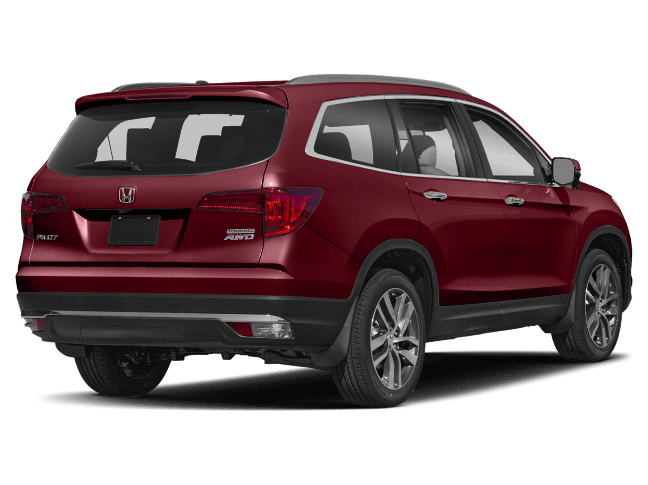 2018 Honda Pilot Touring - Rear 3/4, facing to the right