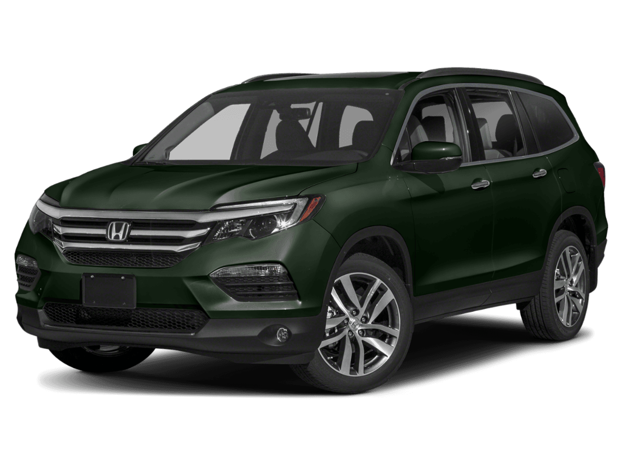 2018 Honda Pilot Elite - Front 3/4, facing to the left