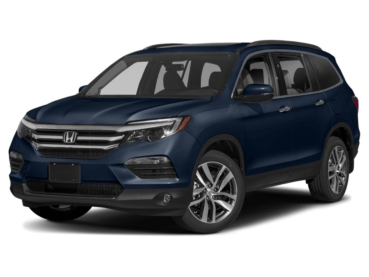 2018 Honda Pilot Elite - Front 3/4, facing to the left