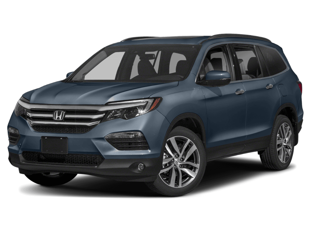 2018 Honda Pilot Elite - Front 3/4, facing to the left