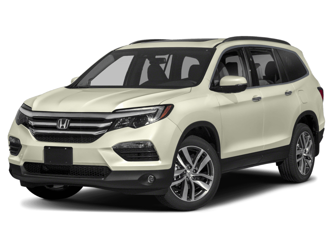 2018 Honda Pilot Elite - Front 3/4, facing to the left