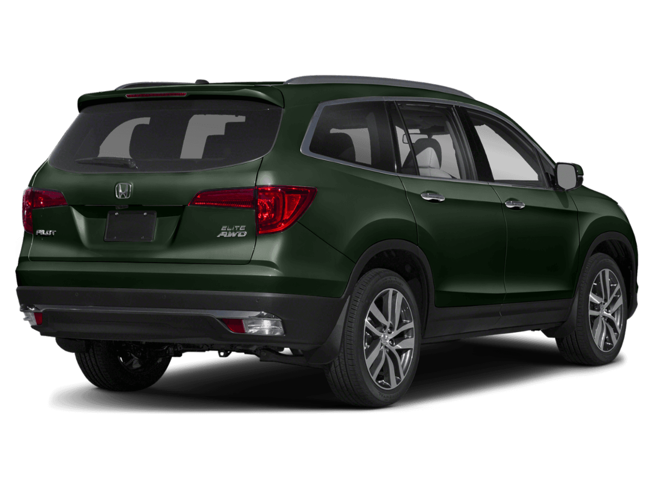2018 Honda Pilot Elite - Rear 3/4, facing to the right