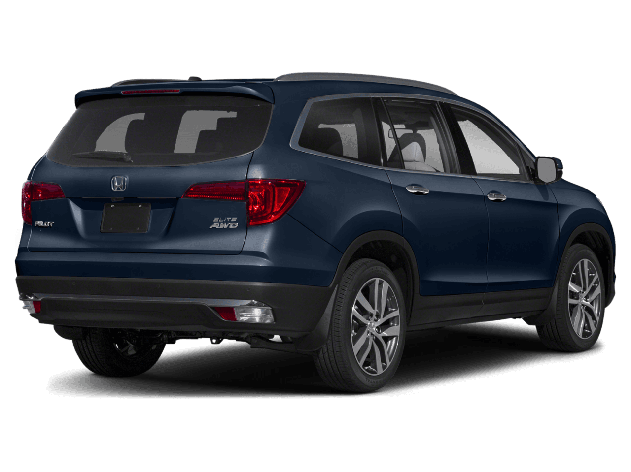 2018 Honda Pilot Elite - Rear 3/4, facing to the right